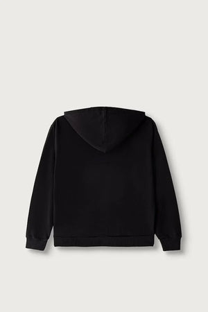 Çocuklar için kapüşonlu pamuklu sweatshirt B-NEW BOX LOGO H W