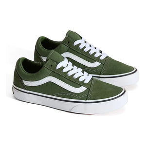 Vans - Old Skool Logo Bağcıklı Sneakerlar | Yeşil