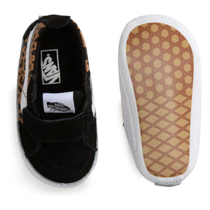Vans - SK8-Hi Crib Leopard-Scratch Sneakers | Braun