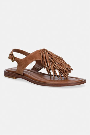 MICHAEL Michael Kors Kadın Süet Sandalet Indra Thong Sandal