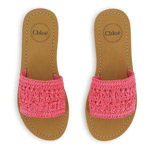 Chloé - Soleil Sandaletler | Fuşya