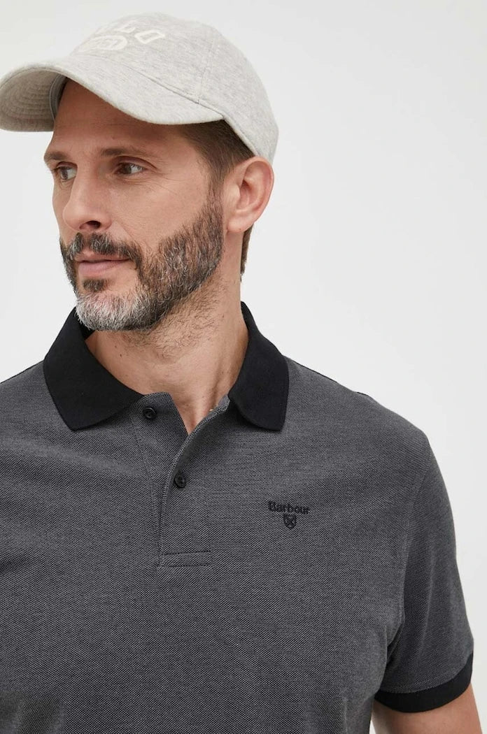 Barbour Yakalı Pamuklu Tişört