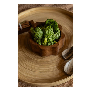 Woodmata - Teak Schale Fleur | Teak