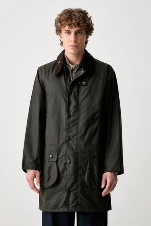 Barbour uzun erkek pamuk ceket