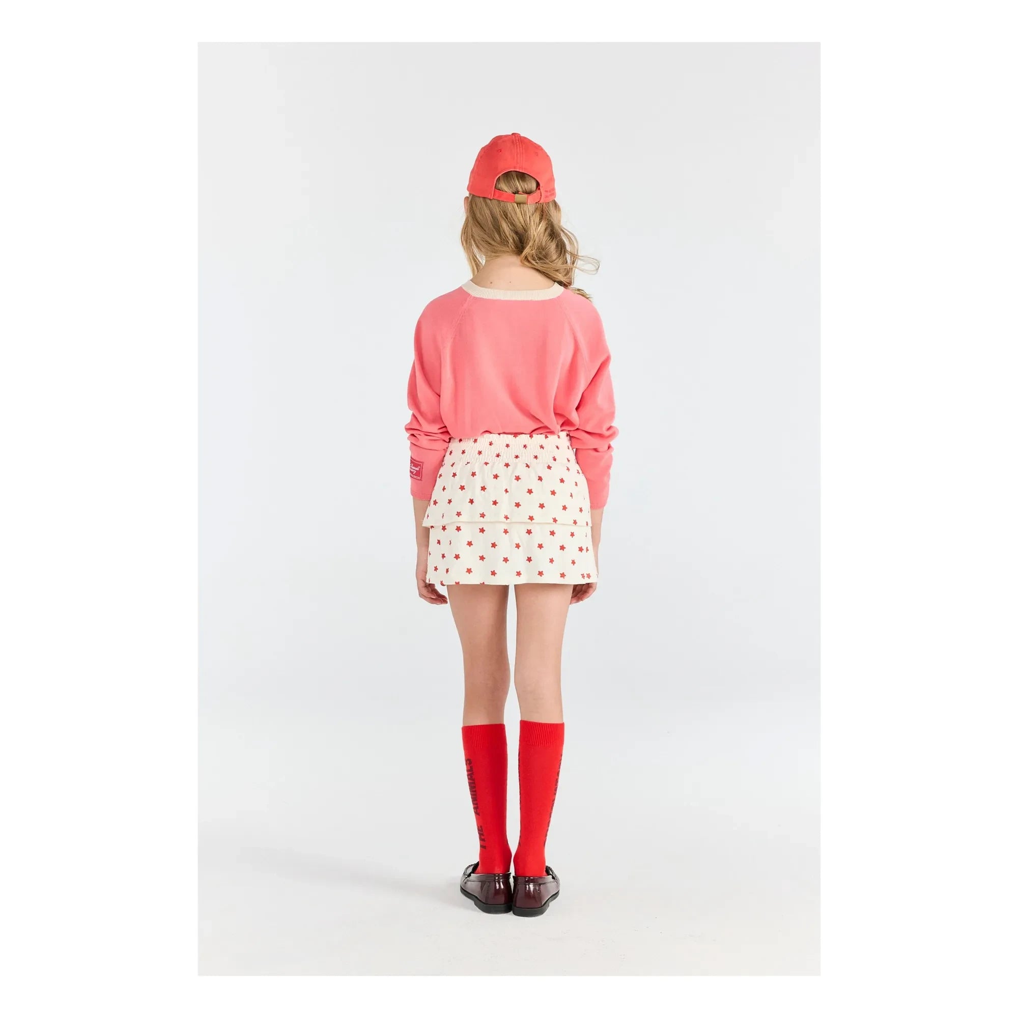 The Animals Observatory - Kiwi Stars Organik Pamuklu Skort | Beyaz