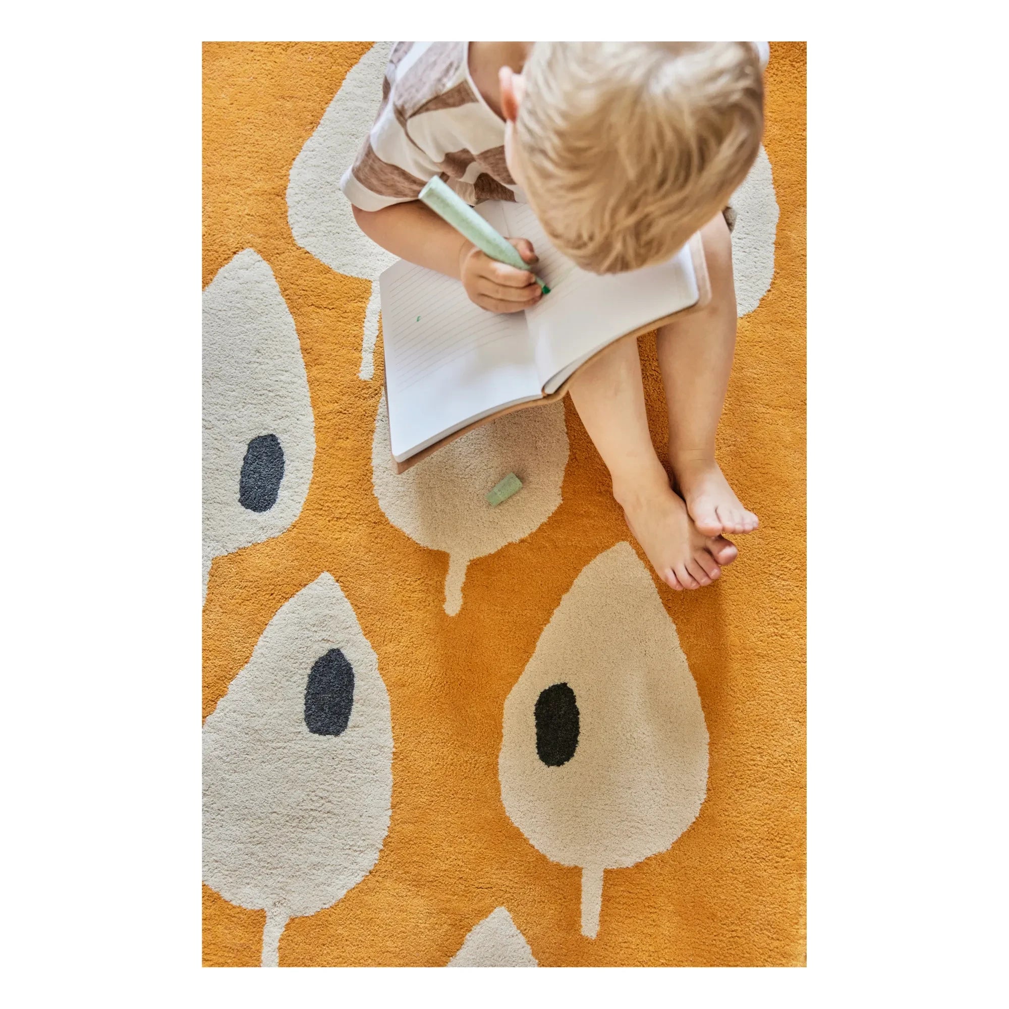 Bleuu-studio - Waldteppich | Aprikose