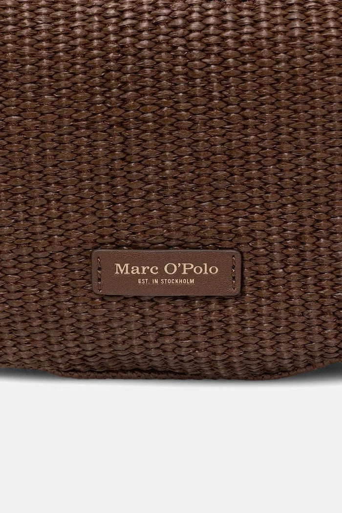 Marc O'Polo örgü kumaştan kadın kruvasan çanta