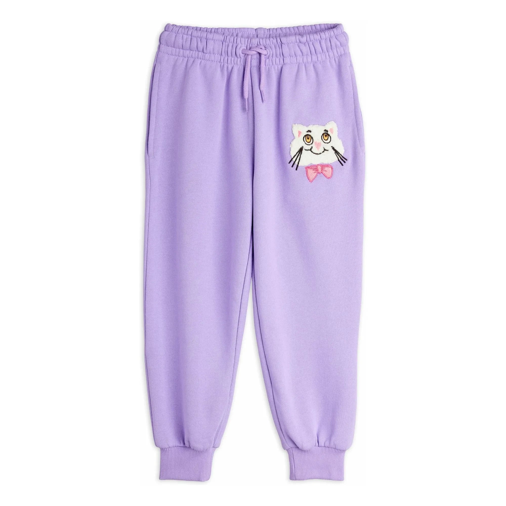 Mini Rodini - Organik Pamuklu Jogger Cat | Mor