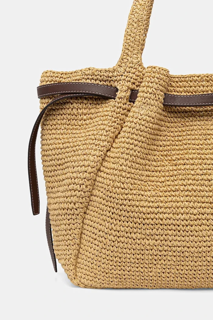Tory Burch Romy Örgü Materyalli Kadın Alışveriş Çantası