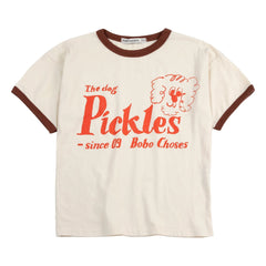 Bobo Choses - The Dog Pickles Organic Cotton T-Shirt | White