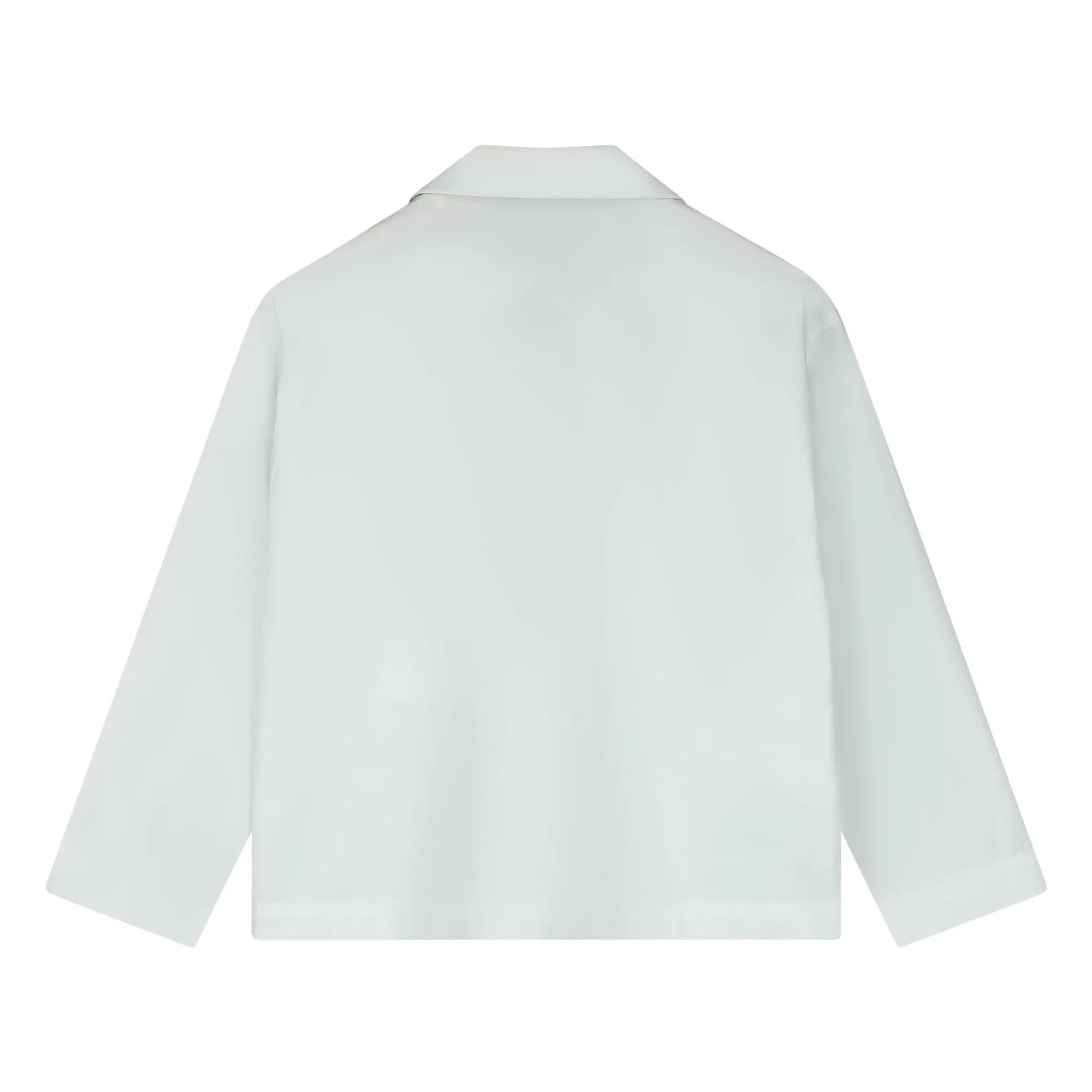 Tangerine - Bowling Shirt | White