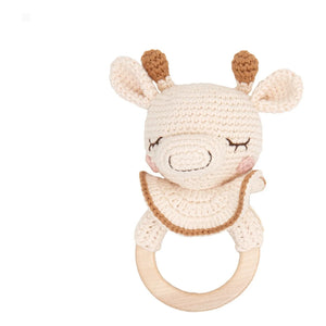 Patti Oslo - Goldie Giraffen-Beißring | Creme
