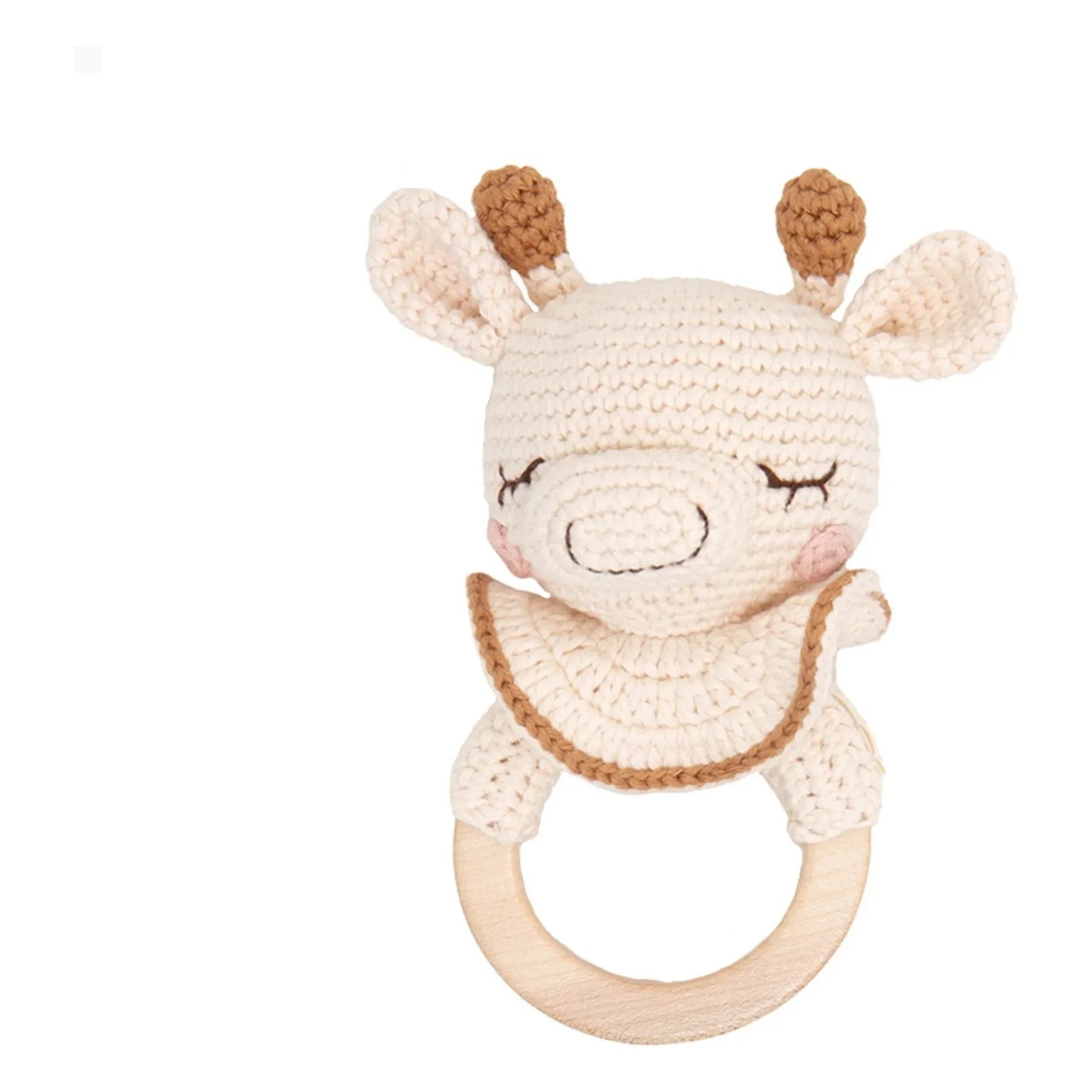 Patti Oslo - Goldie Giraffen-Beißring | Creme
