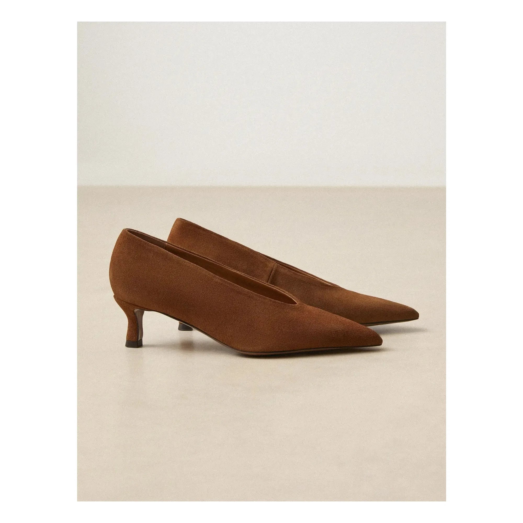 Rivecour – Schwedischer Pumps Nr. 413 | Cognac