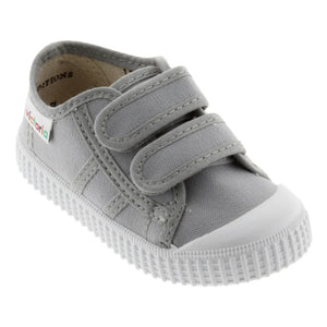 Victoria - Tiras Lona Cırt Cırtlı Sneakers | Gri