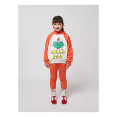 Bobo Choses - Hello Joy Hoodie Organik pamuk | Kırmızı