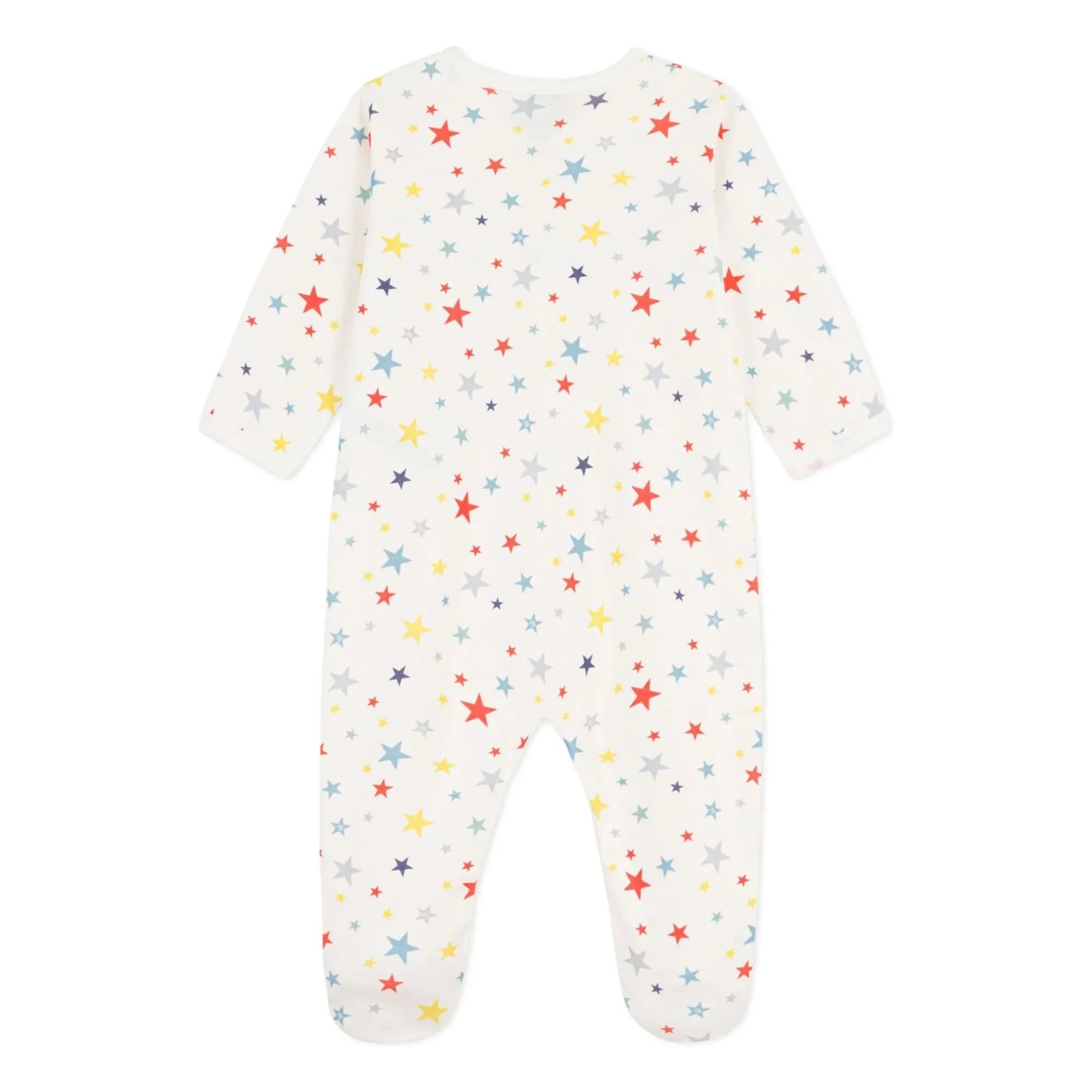 Petit Bateau - Dors Bien Etoiles Pijama | Beyaz