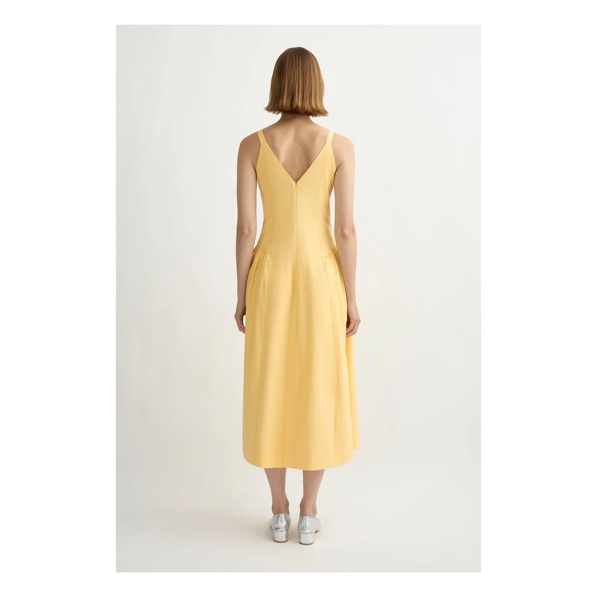 Posse - Lindie Baumwollkleid | Gelb