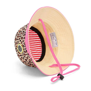 Hello Hossy - Bob Kordon verstellbar Leopard recycelte Fasern | Fuchsie