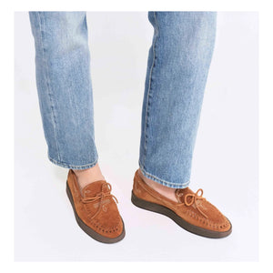 Socque Paris - Totem Wildleder Loafer | Camel