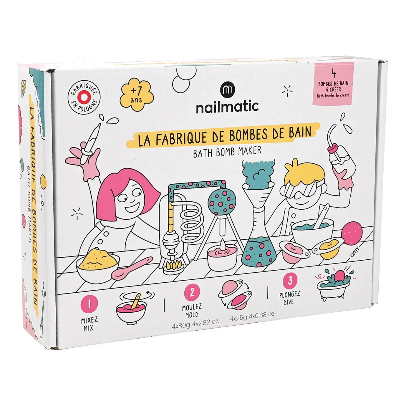 Nailmatic Kids - DIY Banyo Bombası Hediye Seti