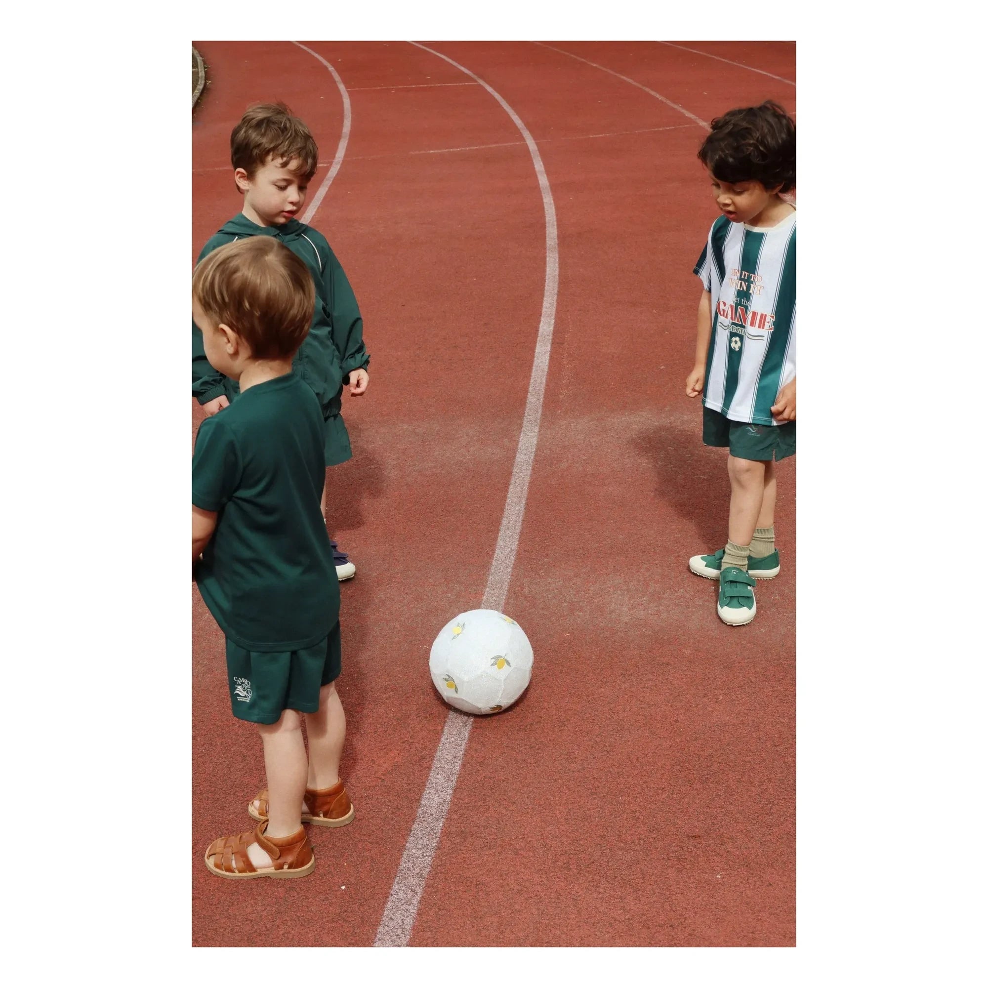 Konges Sløjd - Striped T-Shirt Recycled Fibres | Green