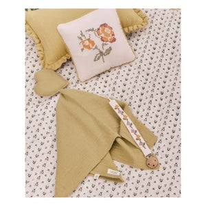 Editions Aimable - Auguste pacifier clip | Dragée Pink Gauze