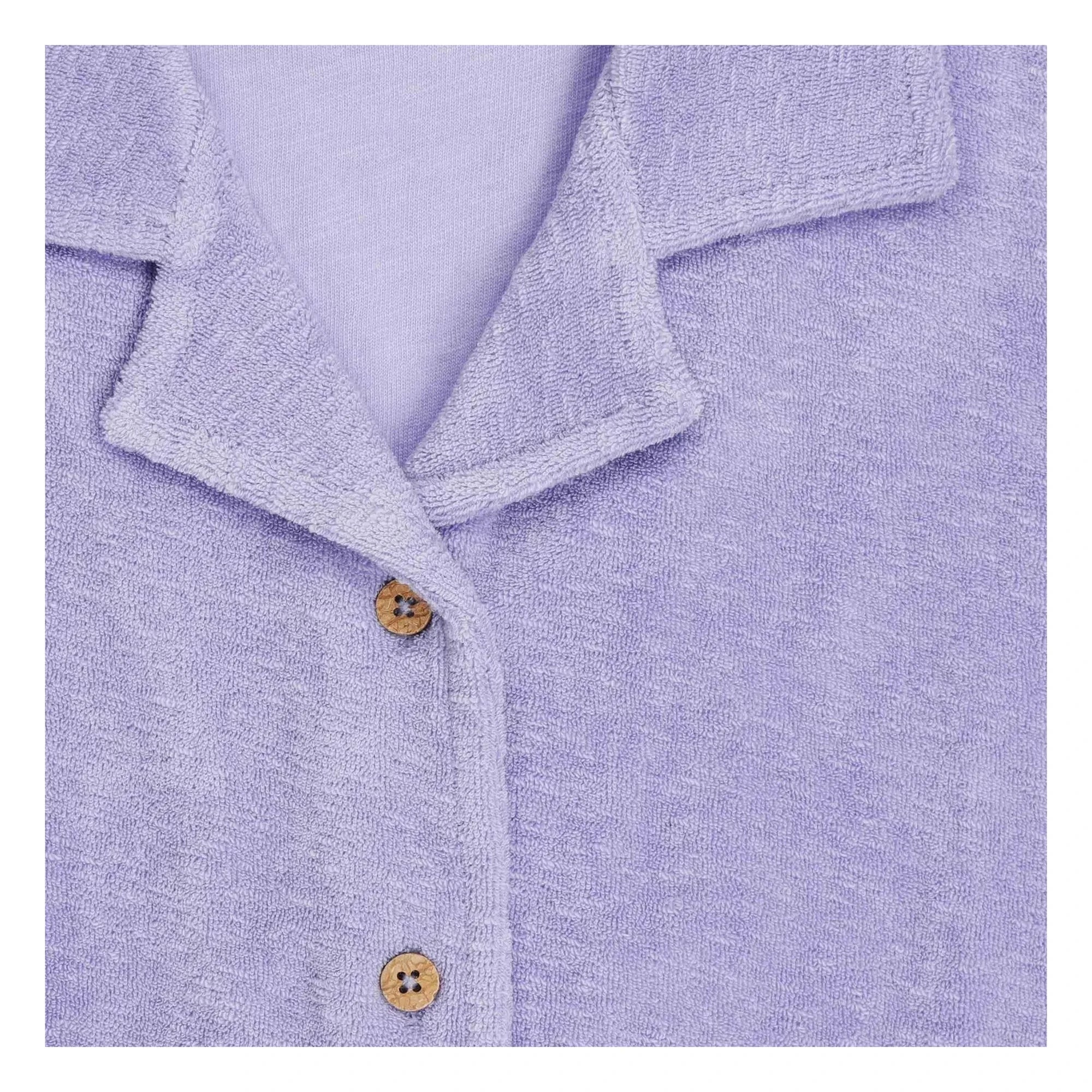 Tumble N'Dry - Jilie Deux Organic Cotton Towel Shirt | Lavender