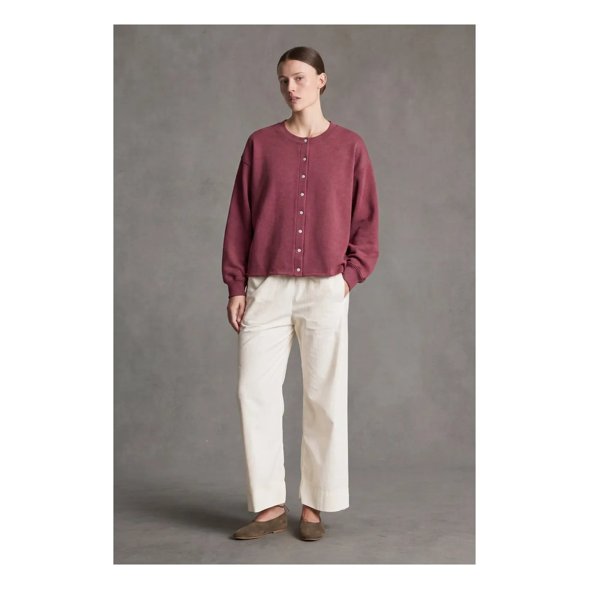 Hod - Valentine Cardigan | Burgundy