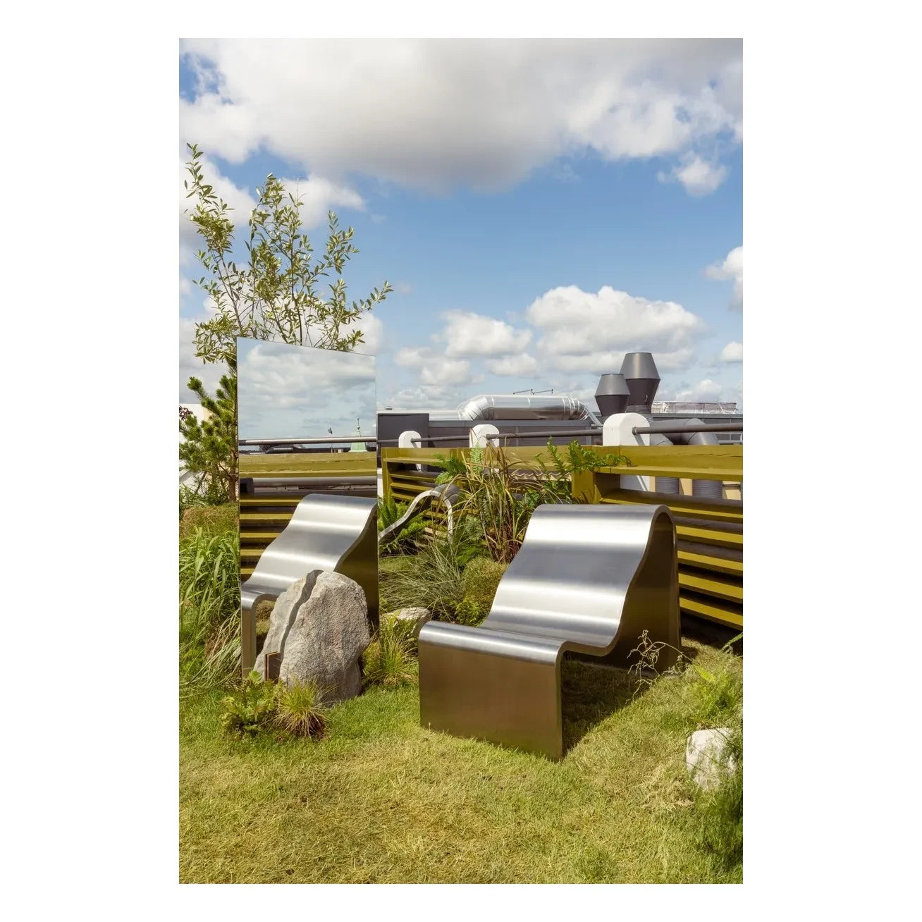Muuto - Dream View 100 cm Bench, Lise Vester | Çelik