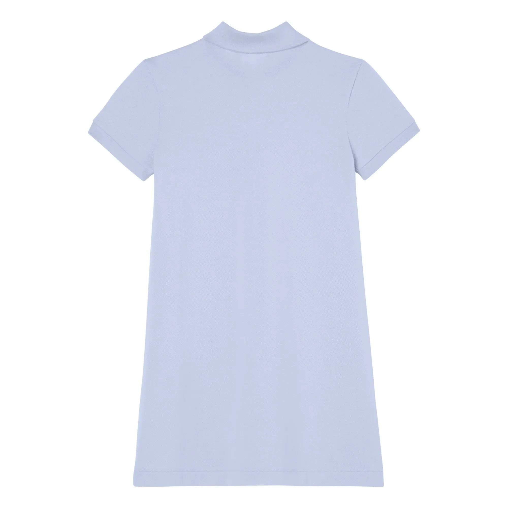 Lacoste - Organik Pamuklu Polo Elbise | Açık Mavi