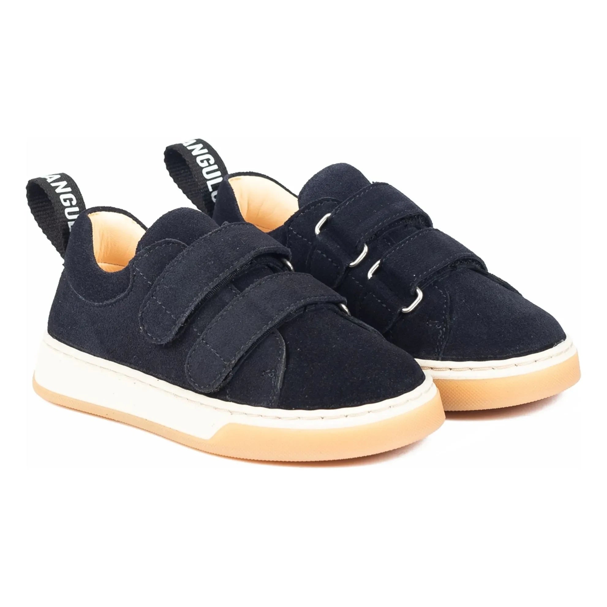 Angulus - Doppelter Kratzer Wildleder-Sneaker | Marineblau