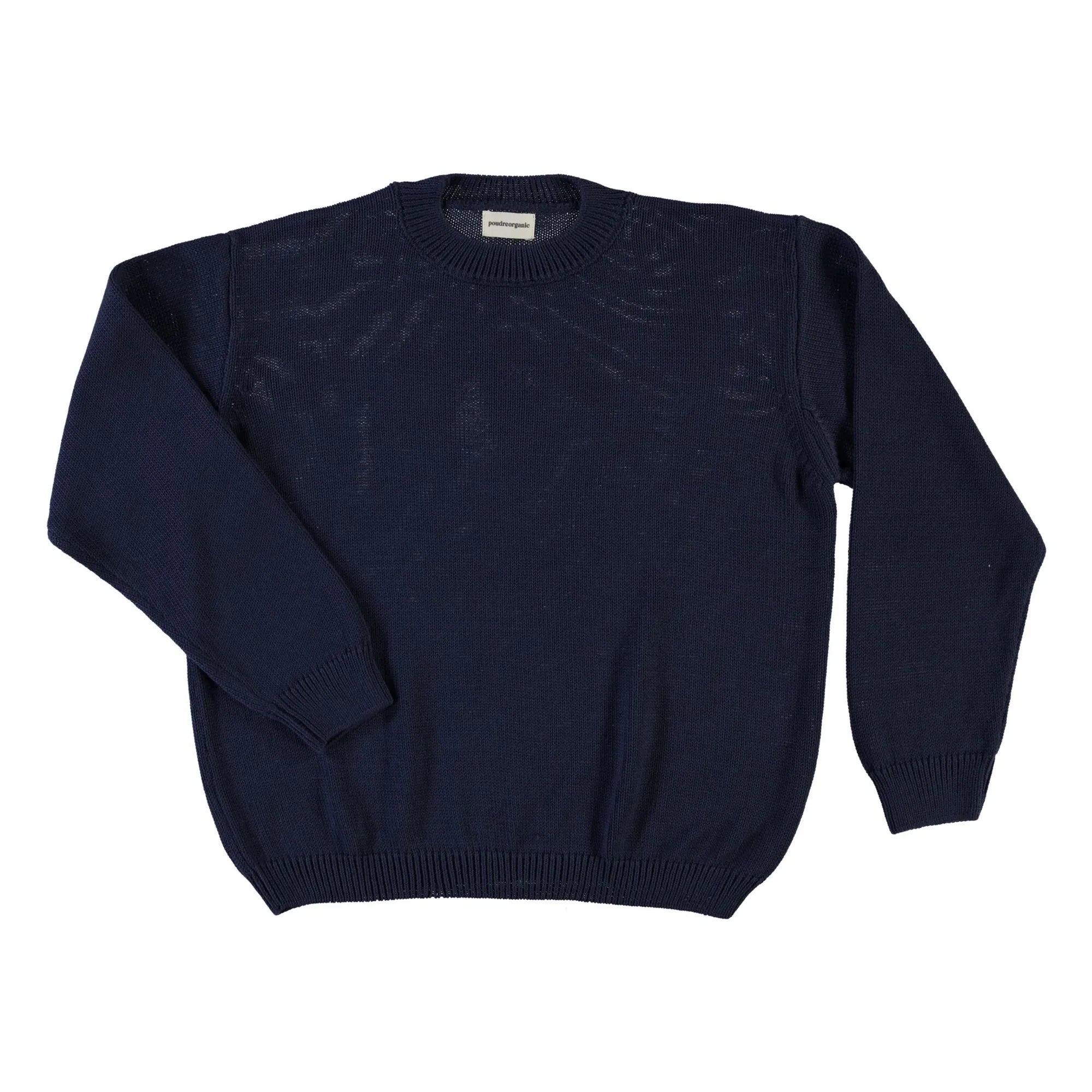 Poudre Organic - Adult Organic Cotton Sweater | Navy