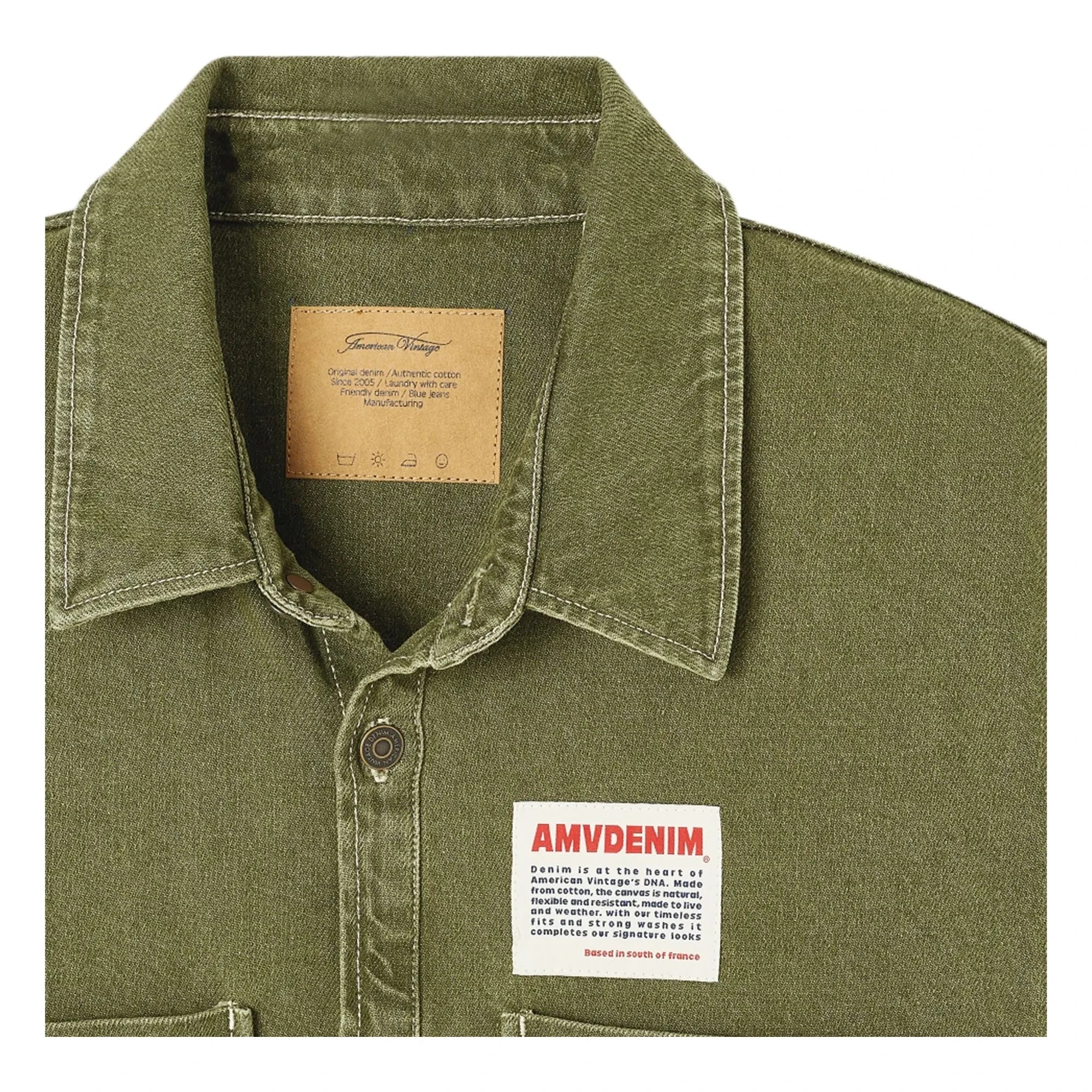 American Vintage - Uzatown gömlek | Haki