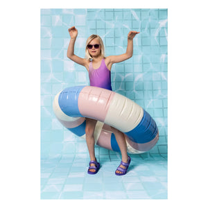 Hundred Pieces – Bay Backswimmer Badehose | Blau Azur