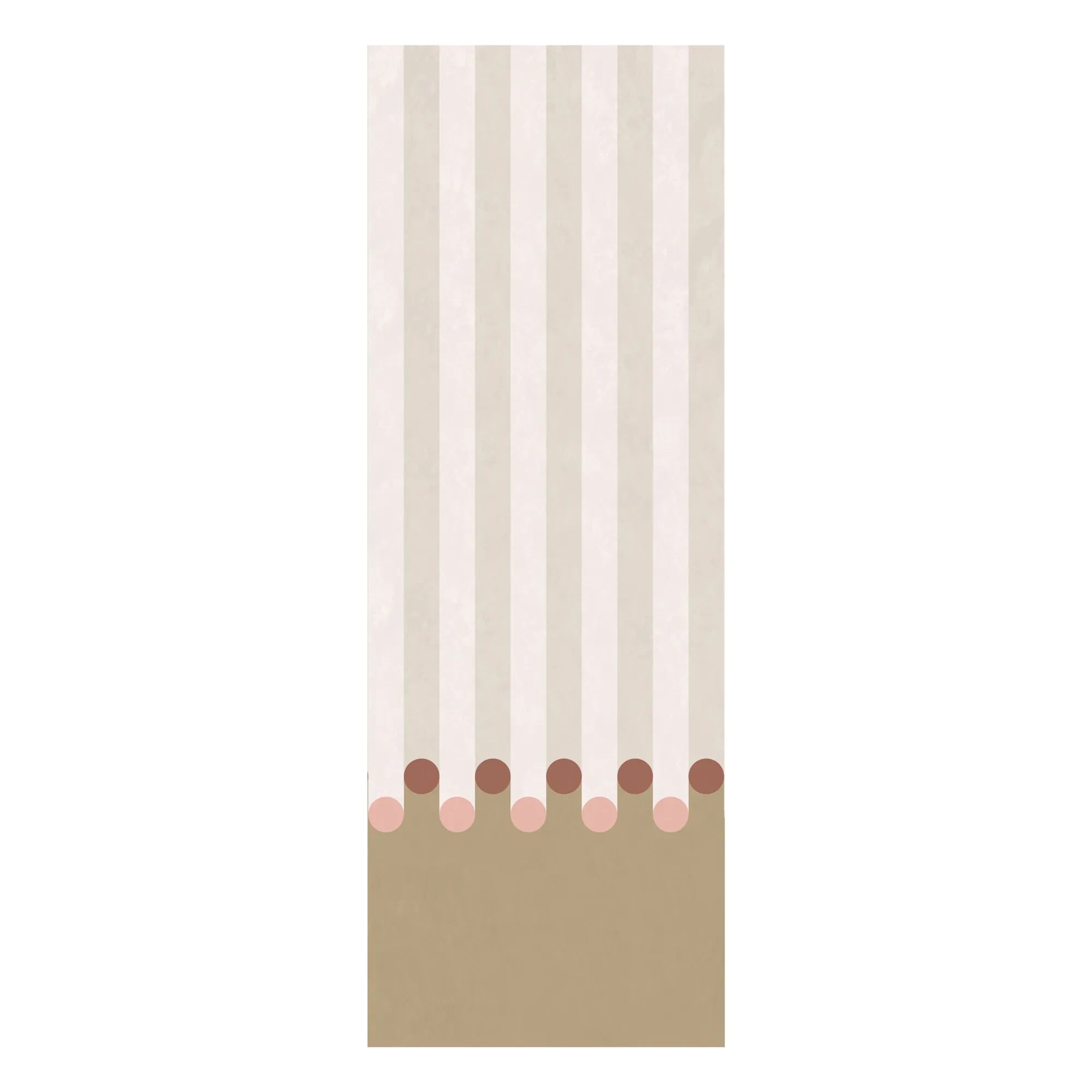 Editor – Dott Tapete – 2-teilig | Beige