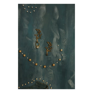 Doing Goods - Marie Cora Wandhaken aus recyceltem Messing - 2er-Set | Goldbraun