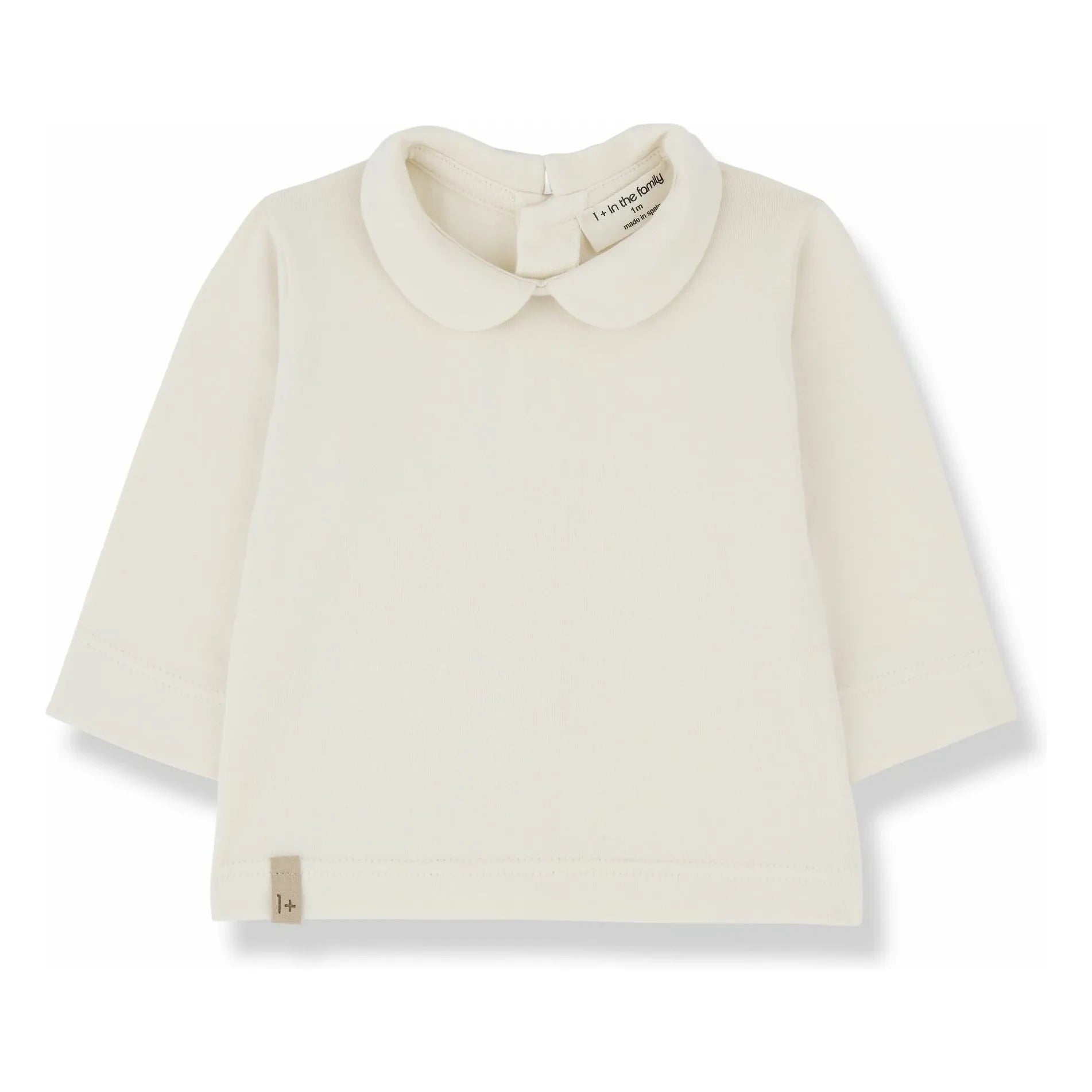 1+ in the family - Colette organic cotton blouse | Ecru