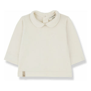 1+ in the family - Colette organic cotton blouse | Ecru