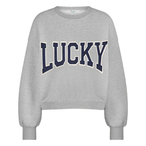 By Bar - Bibi Patchwork Sweat | Gri Melanj