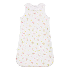 Petit Bateau - Fleurie Organic Cotton Sleep Suit | White