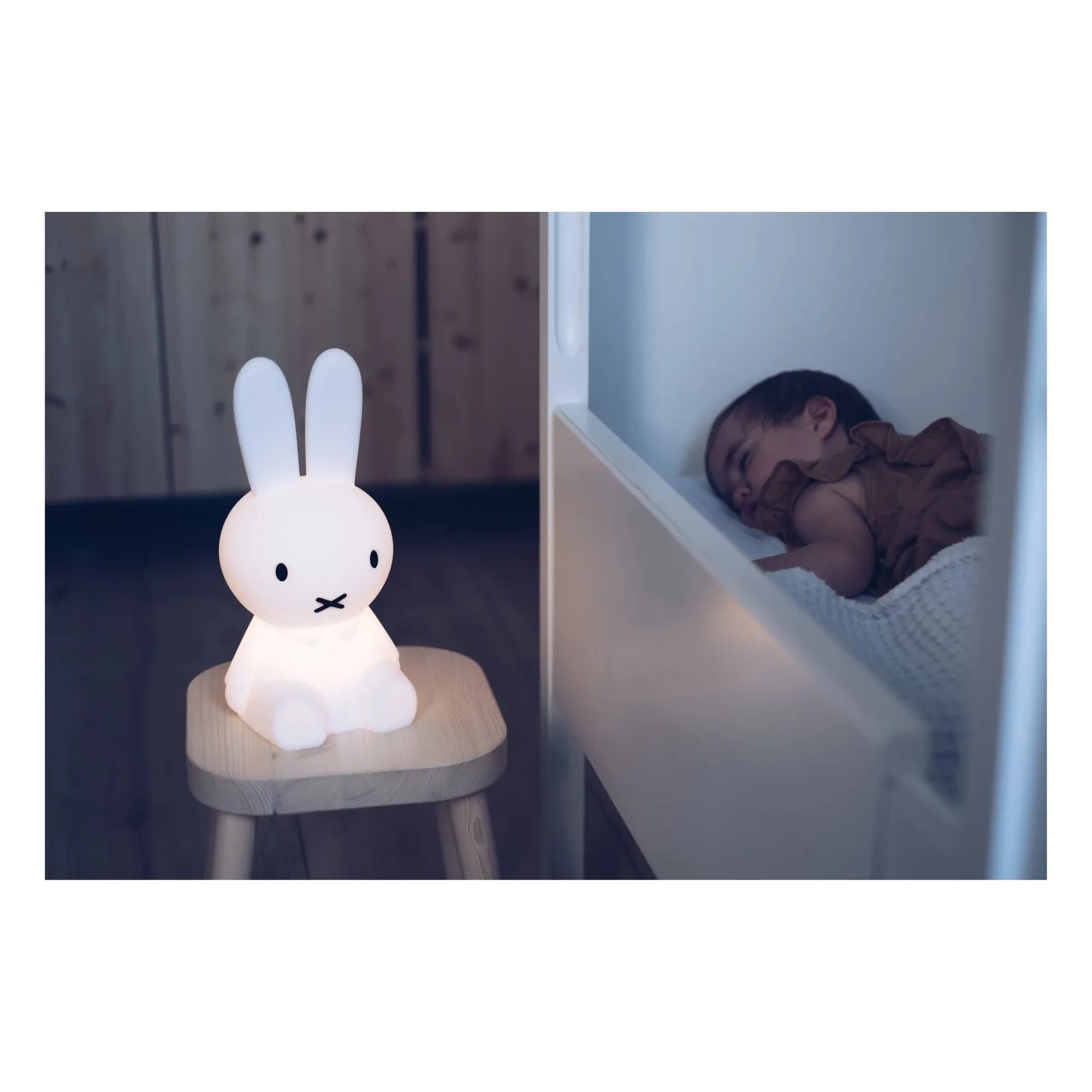 Mr Maria - Miffy Weiche Silikon-Nachtlampe | Weiß