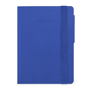 Legami - Unerlined Notizbuch mit monochromem Softcover - Eklektisches Blau - Mein Notizbuch
