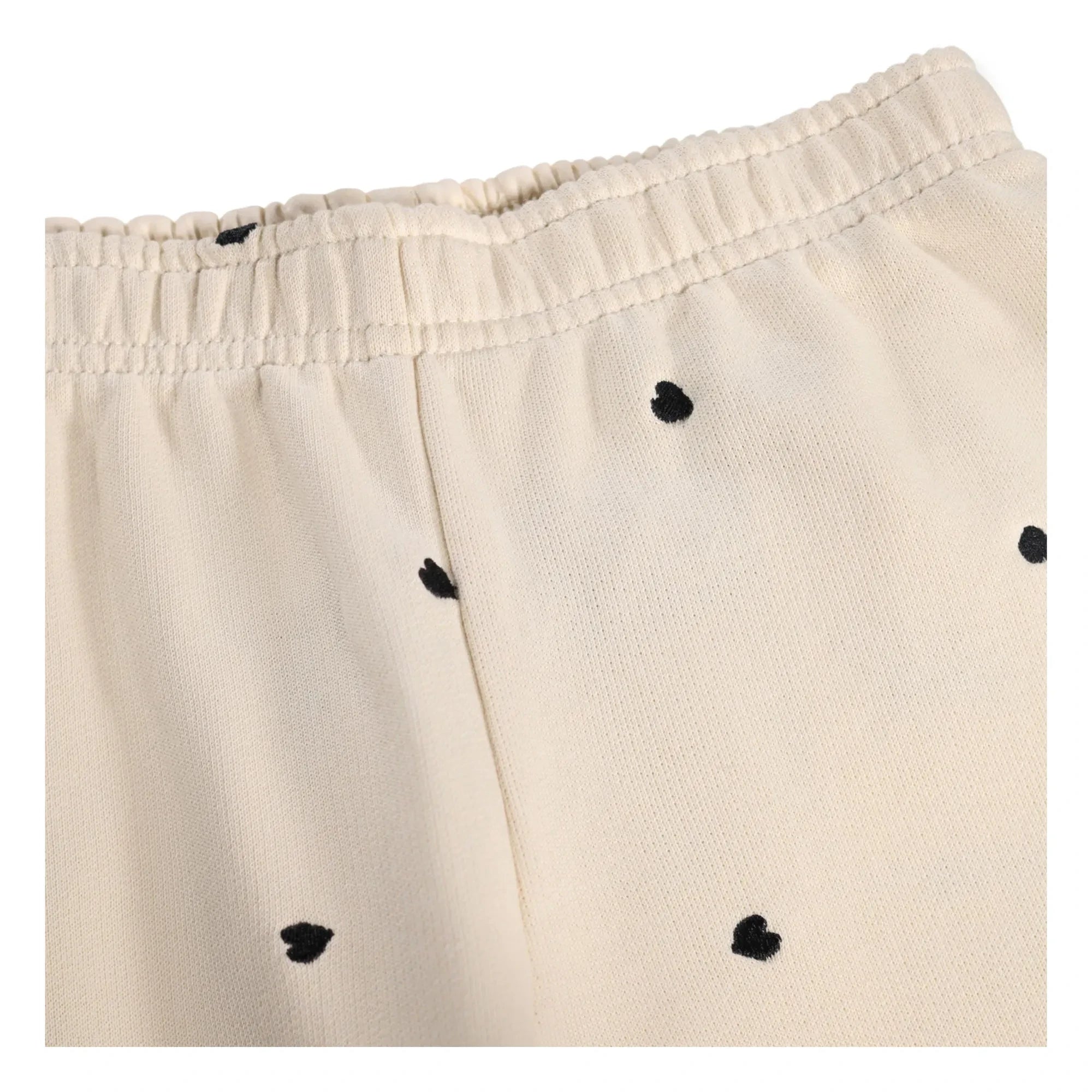 Molo - Anna Cœurs Organic Cotton Jogger Pants | Ecru