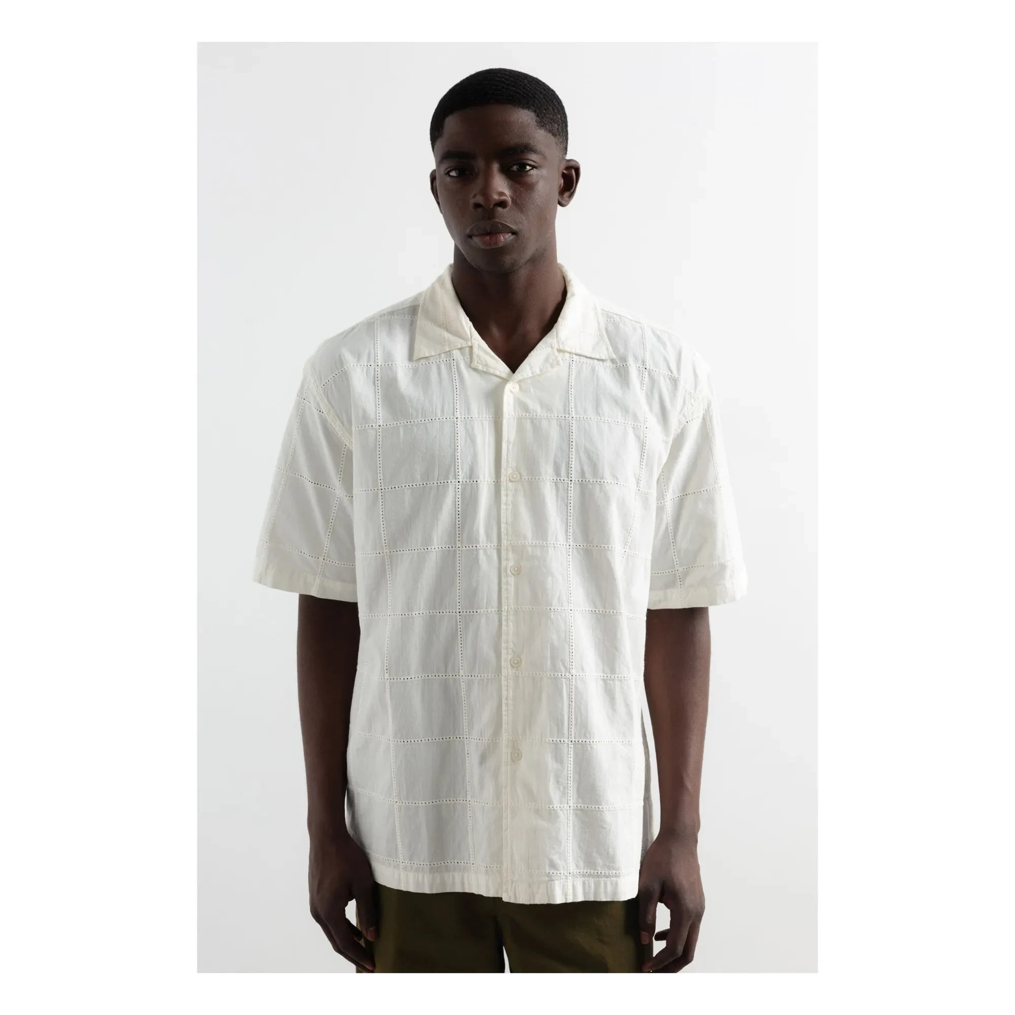 Edmmond Studios - Freedom Short Sleeve Shirt | White