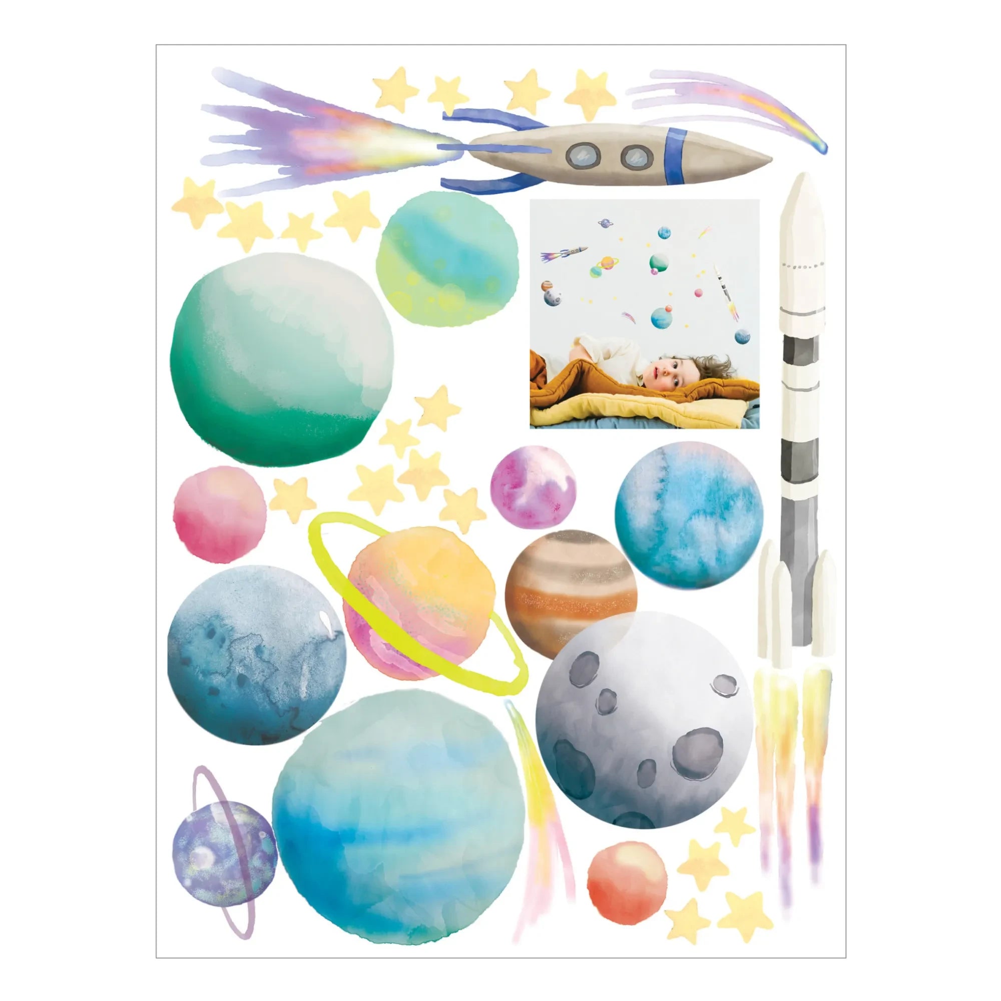 MIMI'lou - Just a Touch Space Sticker