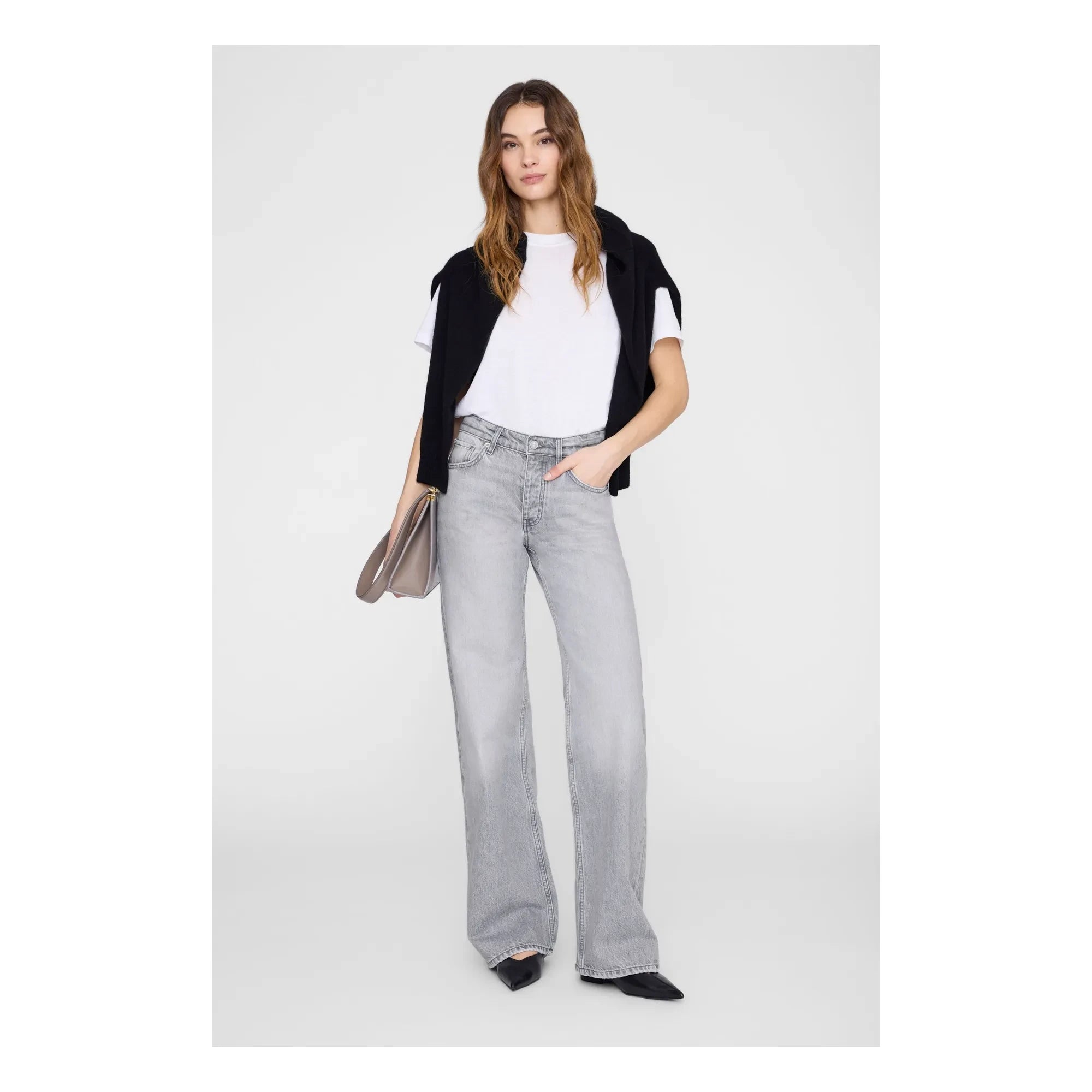 Anine Bing - Jeans Hugh | Grau