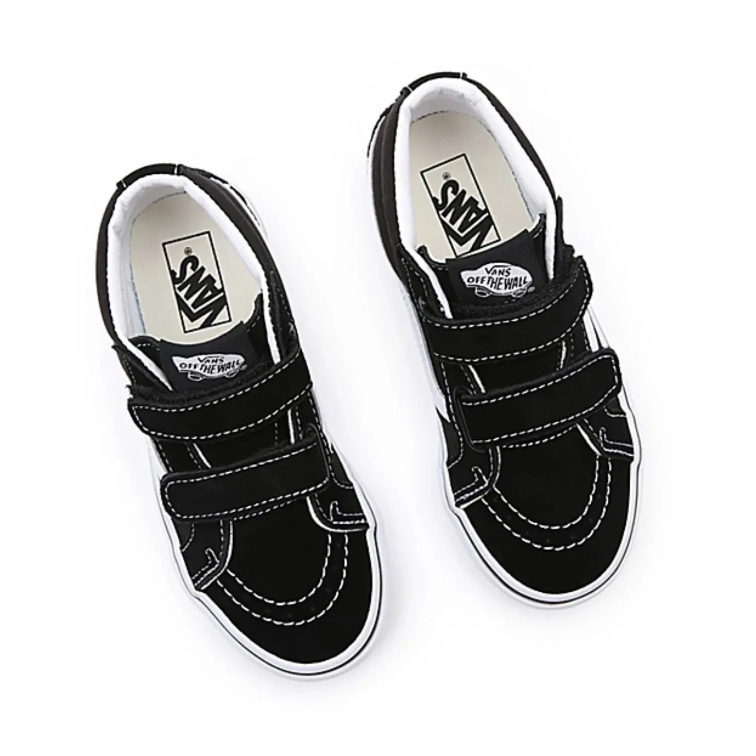 Vans - SK8-Mid Reissue Cırt Cırtlı Sneaker | Siyah