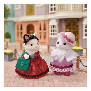 Sylvanian Families - Moda valizi ve büyük kız kardeş Fars Kedisi