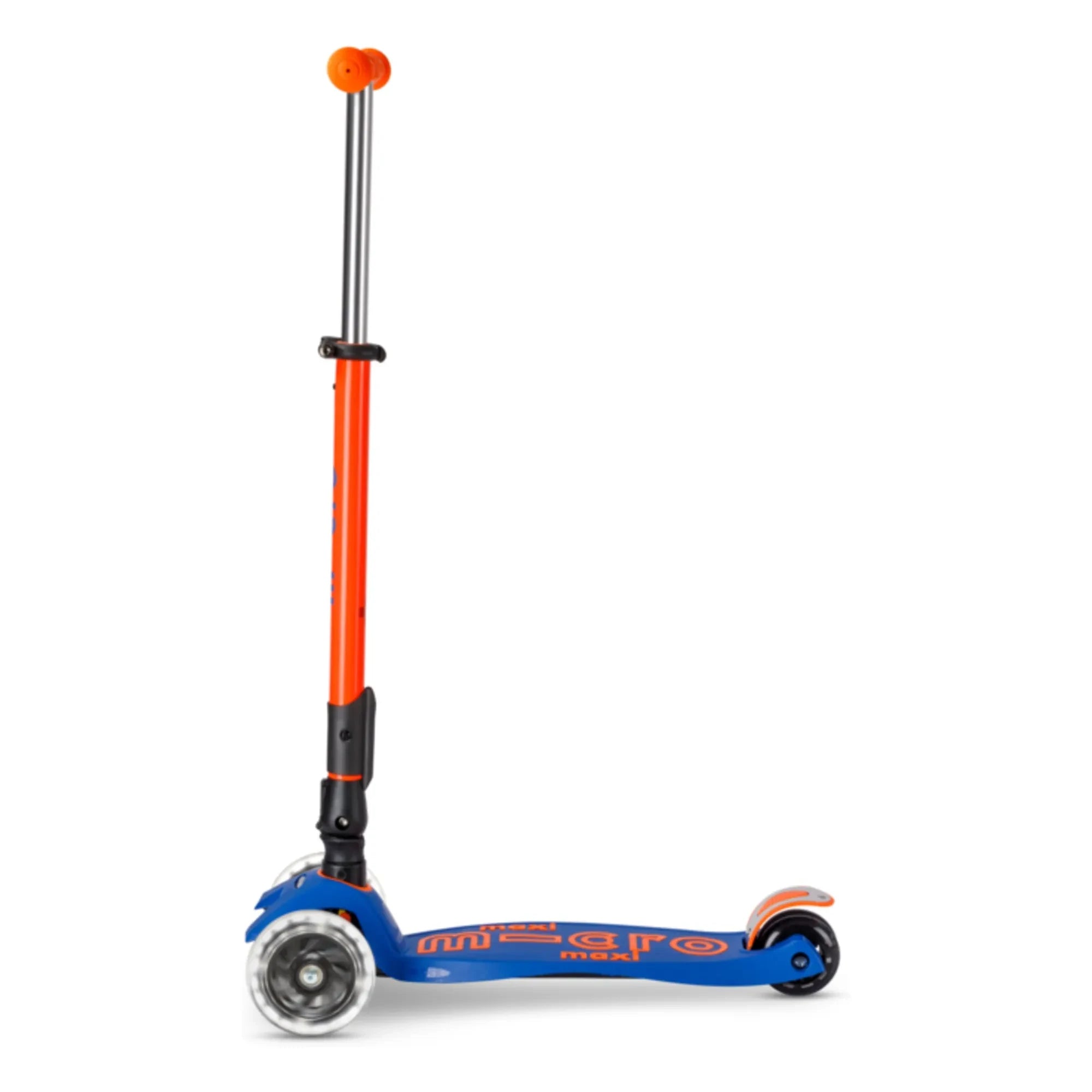 Micro - Maxi Katlanabilir Neon LED Scooter | Turuncu